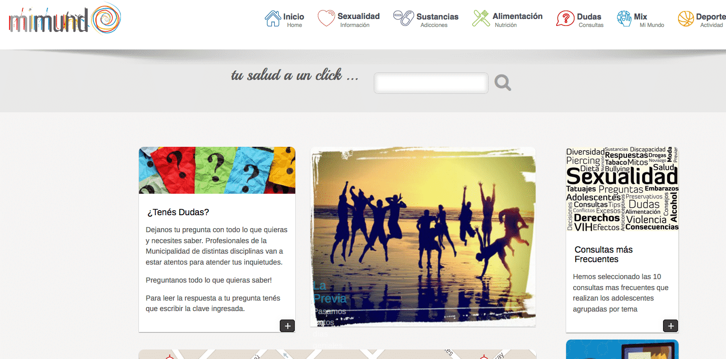 Una web para adolescentes