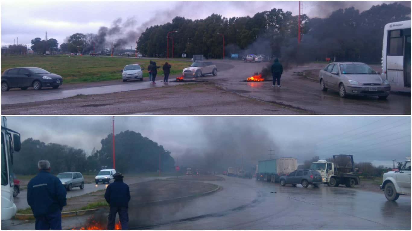 Corte en la Ruta 3