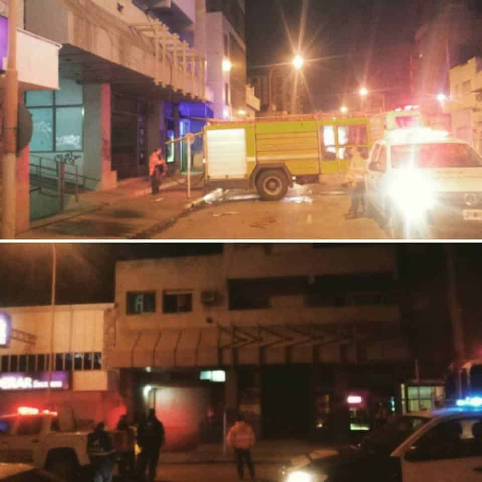 Incendio y pérdidas parciales en un departamento céntrico