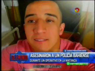 Leonardo Alfaro, el policía bahiense asesinado en un operativo