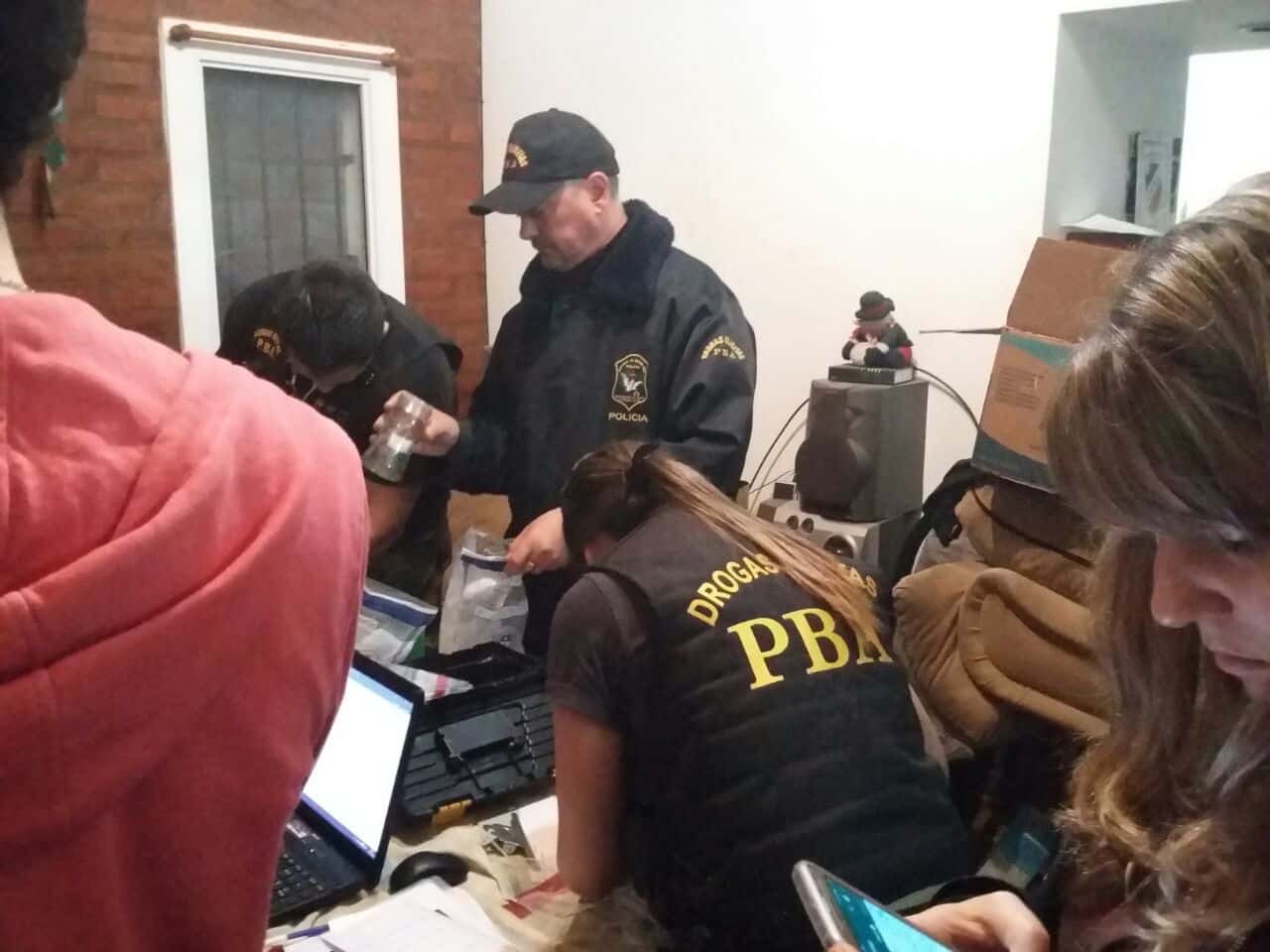 Secuestraron casi medio kilo de droga frente a una escuela de Punta Alta