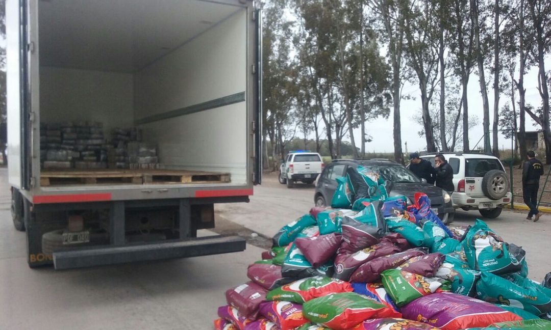 Secuestran más de una tonelada de droga en el control fitosanitario de la ruta 3