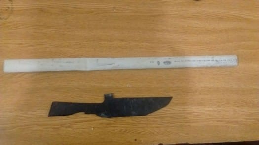 Atacada con un cuchillo