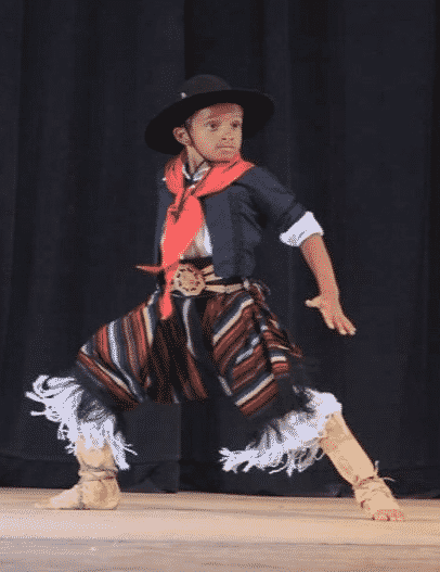 El subcampeón de malambo infantil, es bahiense