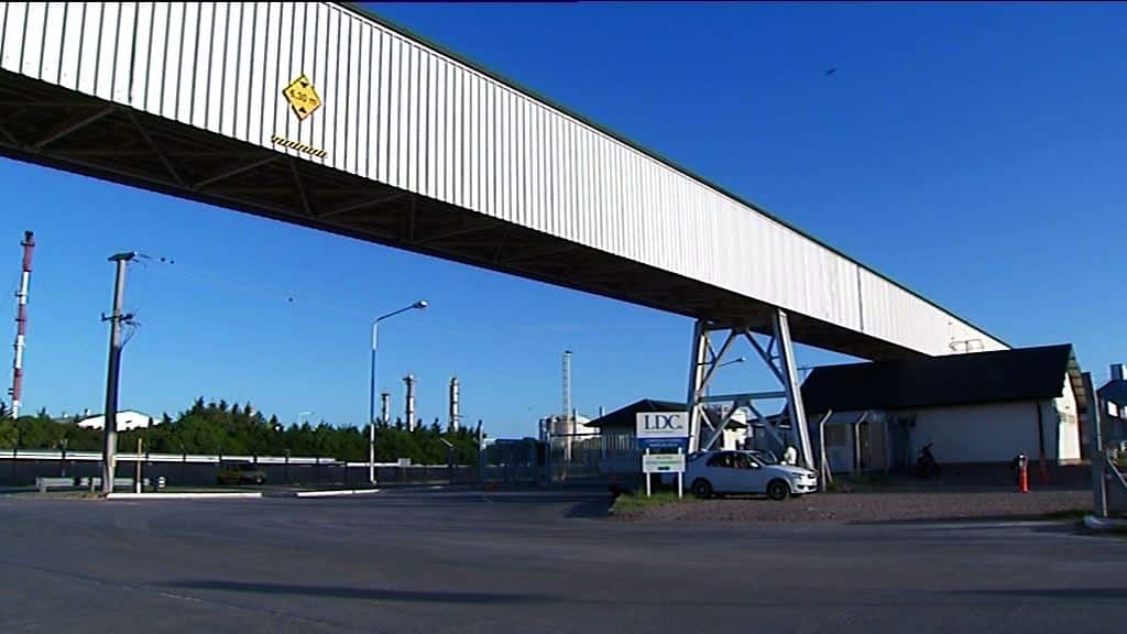 Murió un camionero en la planta de Dreyfus