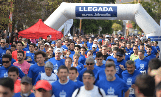 Sergio Martínez y María de los Ángeles Pereyra ganaron los 10 K de Bahía Blanca