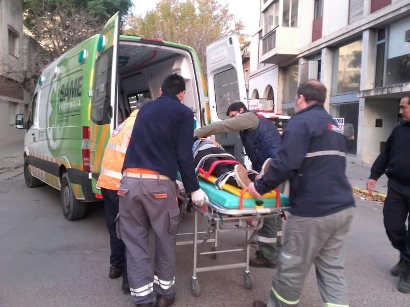Mujer atropellada en pleno centro