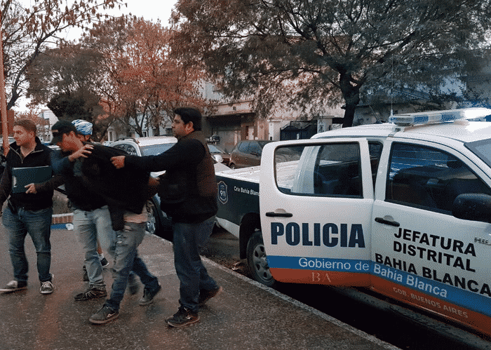 Robo a la concesionaria. No declaró el detenido