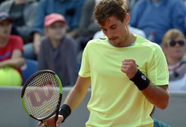 Pella le ganó al número 7 del mundo