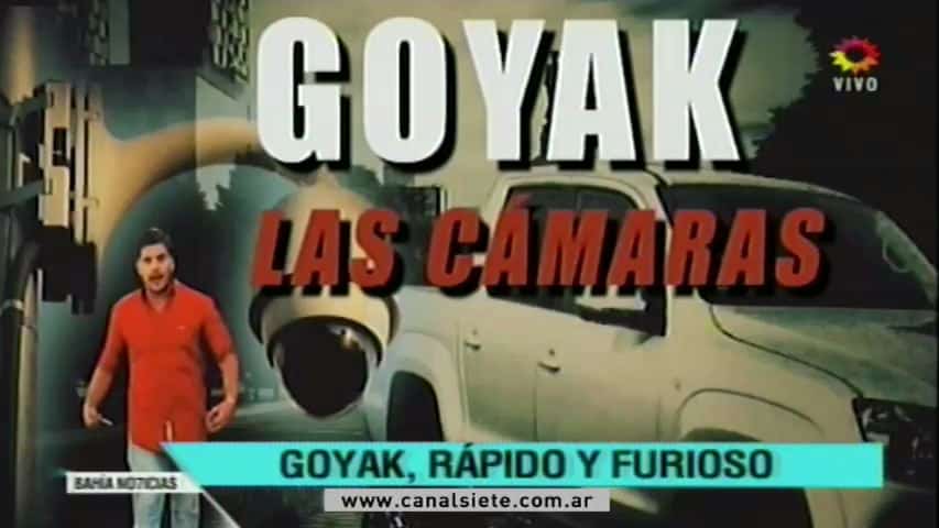 El video de la espectacular persecución policial a Goyak