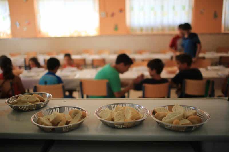 Sin recortes en los comedores escolares