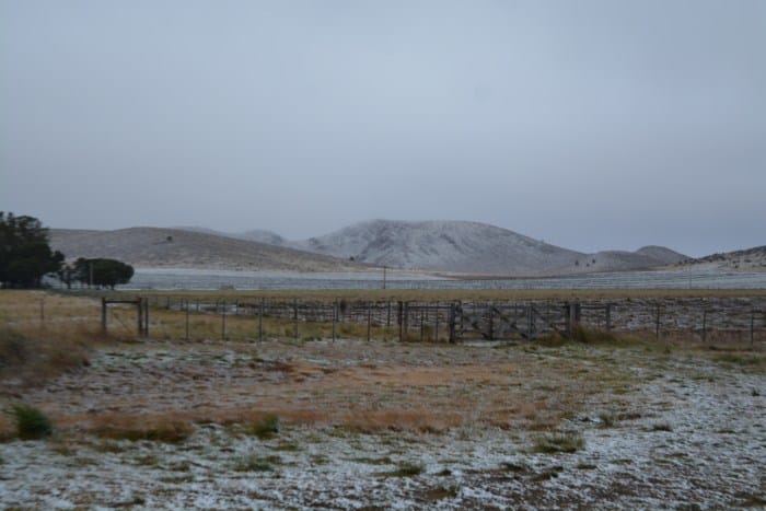 Se vienen las vacaciones de invierno: ¿puede nevar en Sierra de la Ventana?