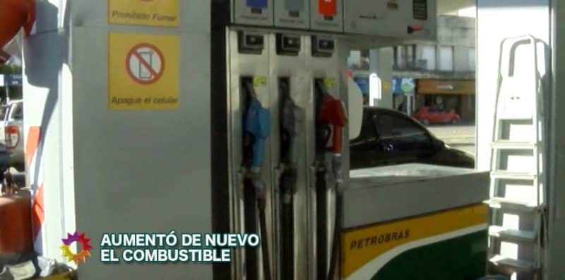 Aumentó de nuevo el combustible