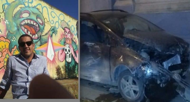 Se entregó Guido Gentili, tras chocar y escapar del lugar