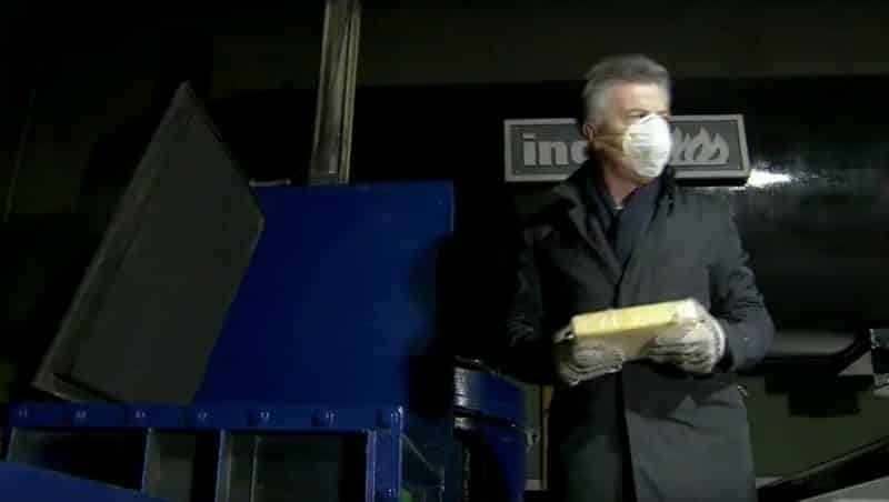 Narcobobinas: Macri participó de la quema de la droga