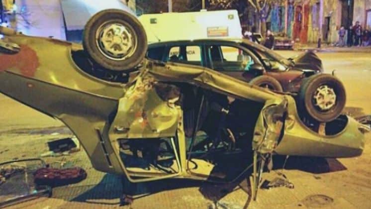 Una mujer y sus tres hijos, heridos luego de un vuelco