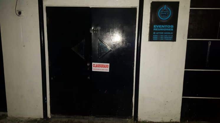 Clausuraron una fiesta electrónica