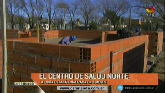 Avanzan las obras del centro de salud Norte