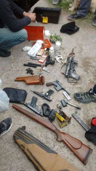 Entraderas: desbarataron a una peligrosa banda