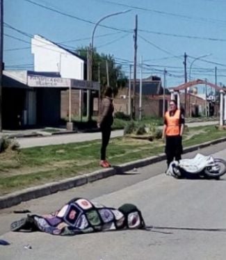 Un motociclista falleció tras accidente en Punta Alta