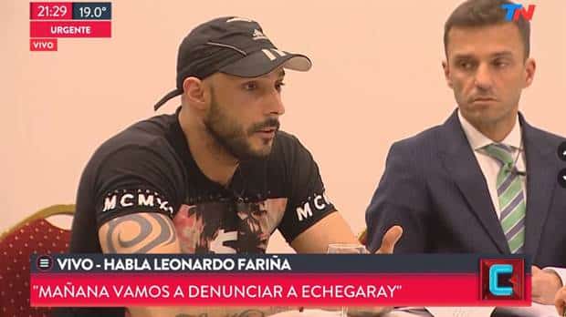 Leonardo Fariña apuntó contra el puntalstense Echegaray