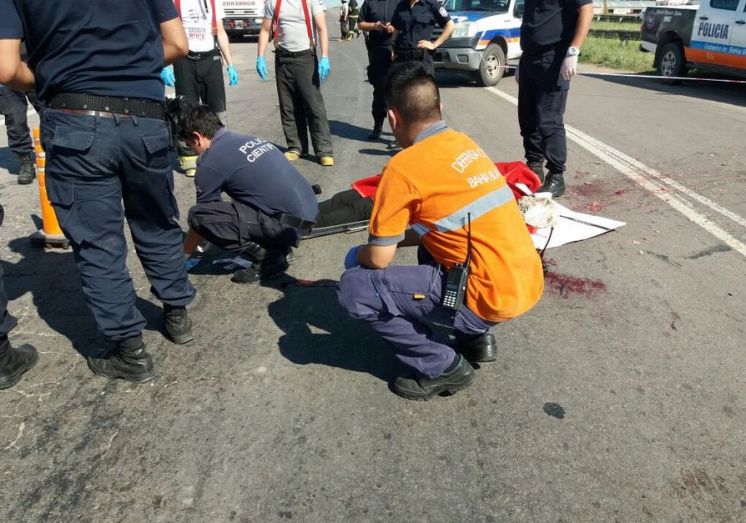 Un hombre murió arrollado por un camión en la ruta 3