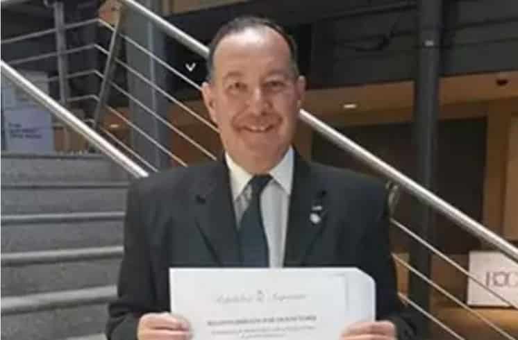 Reconocen la trayectoria al coordinador del CONICET