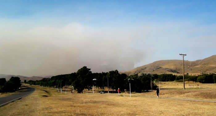 El fuego arrasa con 3 mil hectáreas en Sierra de la Ventana