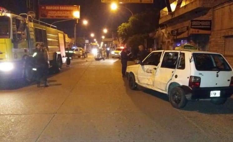 Dos heridos en un choque en Don Bosco y Entre Ríos