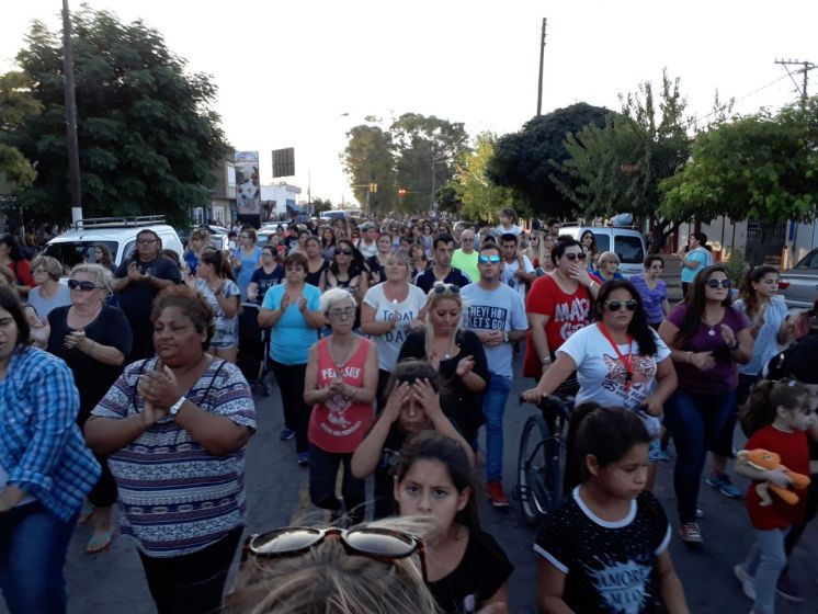 Marcharon por Agustina Bustos, asesinada en el barrio Rucci