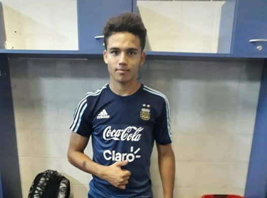 Rodrigo Roldán tuvo su 1er día en la Selección sub 15