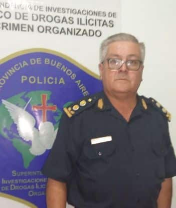 Eduardo Rivero, el nuevo jefe de Drogas Ilícitas