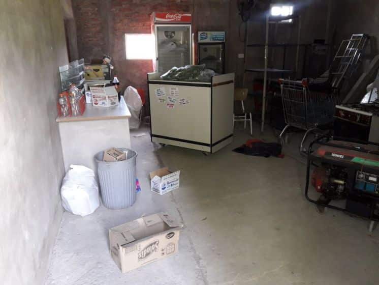 Robo y destrozos en Sansinena
