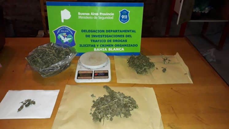 Dos detenidos tras allanamiento por droga