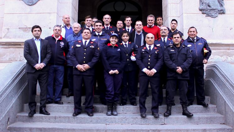 Agasajo a los bomberos voluntarios