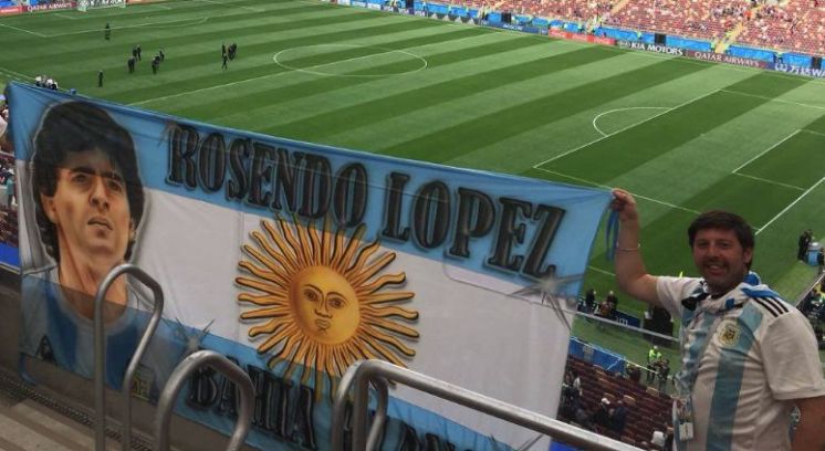 Un desubicado bahiense en el mundial