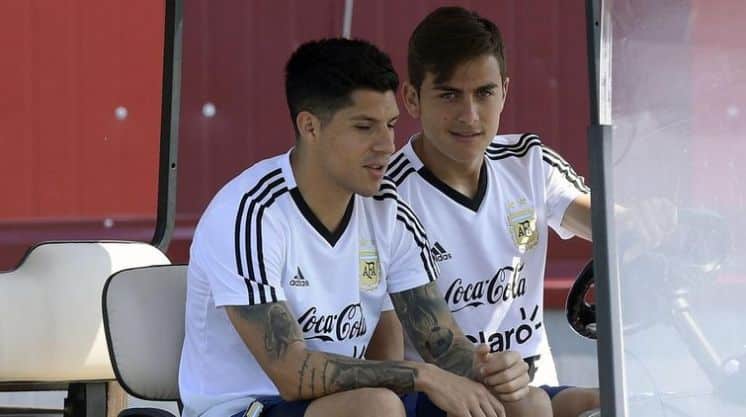 La Selección entrenó sin Enzo Pérez que tiene una molestia