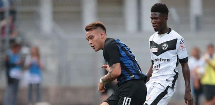 Solo 16 minutos para el primer gol de Lautaro en Inter