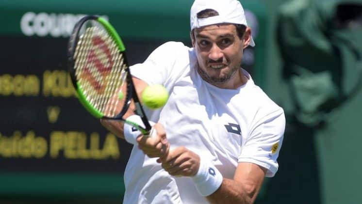 Pella arrancó ganando en Wimbledon