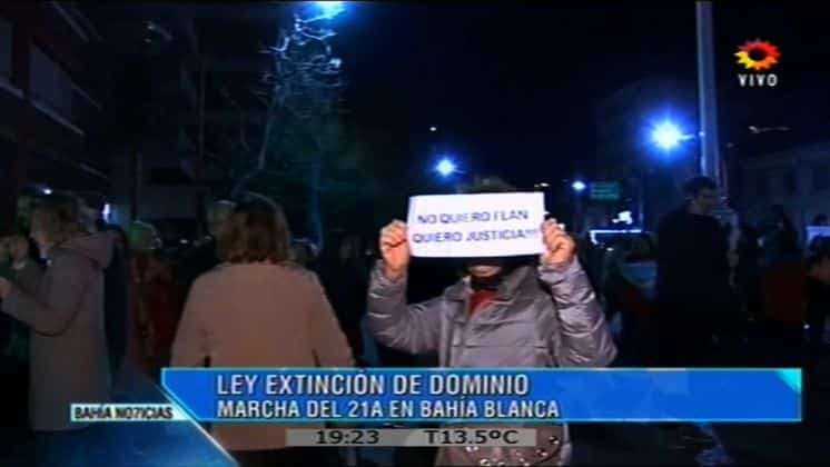 Cuadernos de la corrupción: el #21A en Bahía Blanca