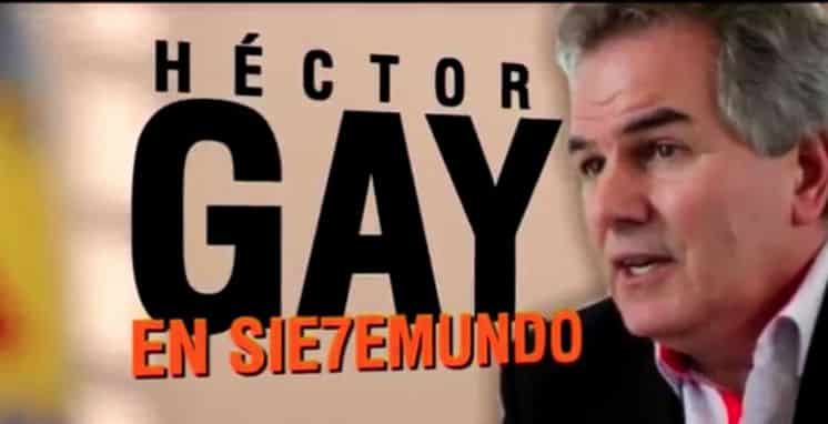 El intendente Héctor Gay estuvo Canal Siete