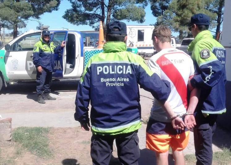 Fue sorprendido con drogas en un operativo en la Ruta 3