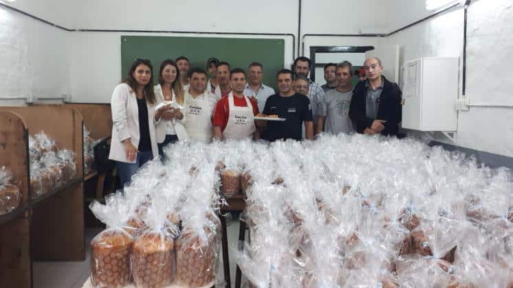 Internos del Penal elaboraron 2000 pan dulces para familias carenciadas