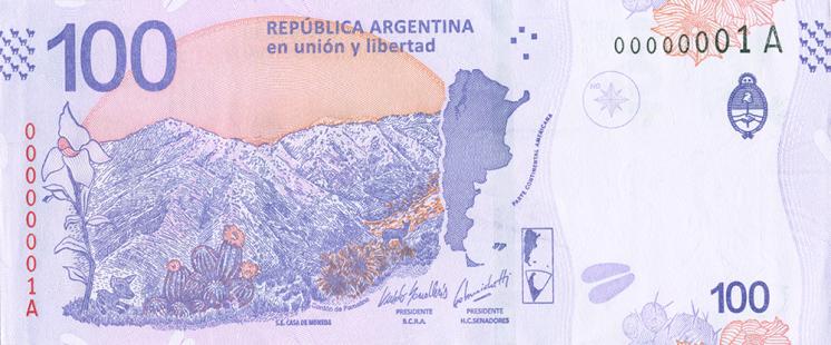 El nuevo billete de 100 pesos comienza a circular
