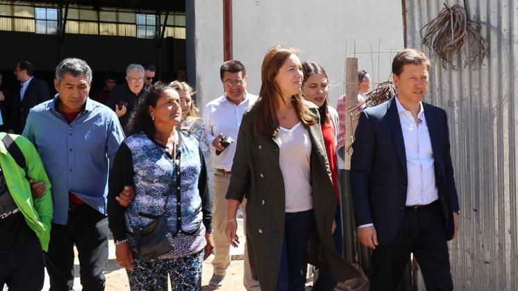 La Gobernadora Vidal recorrió distritos de la zona