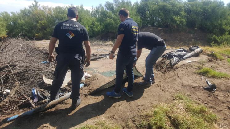 Así era la pileta de sustracción de crudo clandestina en campo de la región