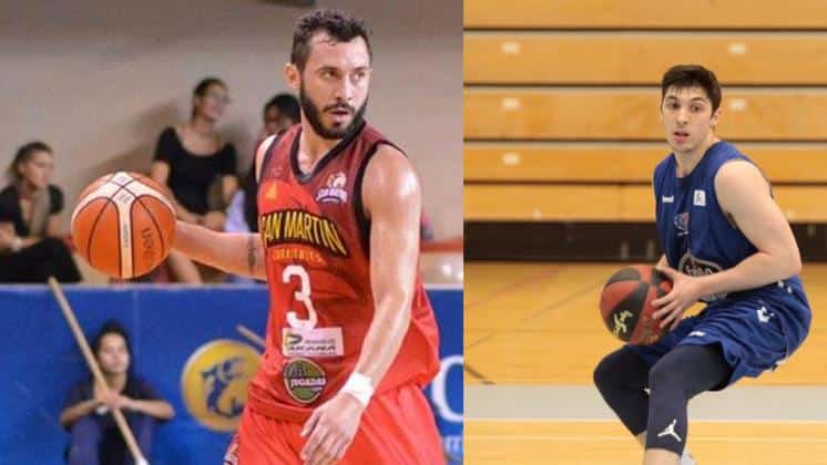 Faggiano y Redivo citados a la Selección de básquet