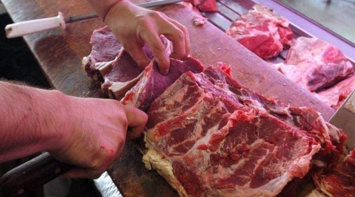 La carne fue el alimento que más aumentó en el comienzo de año