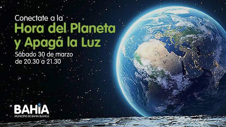 Bahía Blanca adhiere a “La Hora del Planeta”