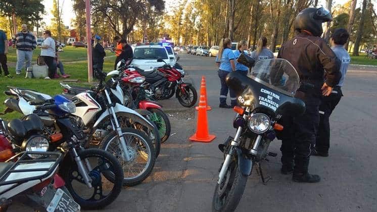 Operativos de tránsito realizados durante la última semana